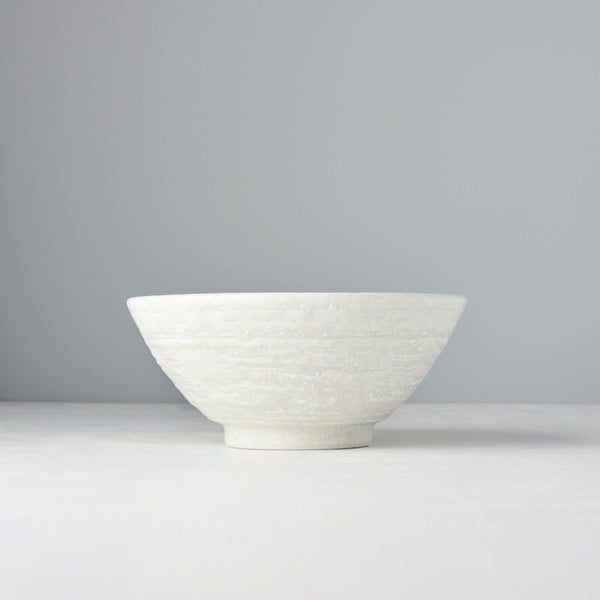 Biała miska ceramiczna na zupę MIJ Star, ø 20 cm-image-1