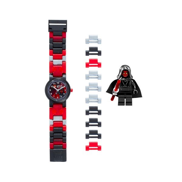Zegarek z figurkami LEGO® Star Wars Darth Maul
