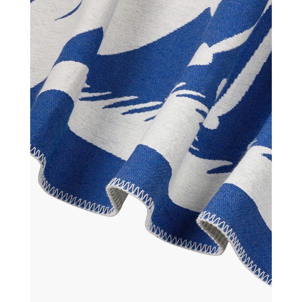 Niebieski koc 165x200 cm Lino – noo.ma-image-4