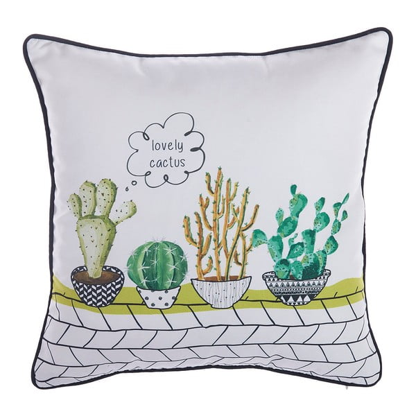 Poszewka na poduszkę Mike & Co. NEW YORK Lovely Cactus, 43x43 cm