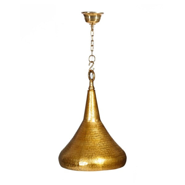 Lampa wisząca w kolorze złota Denzzo Hanif