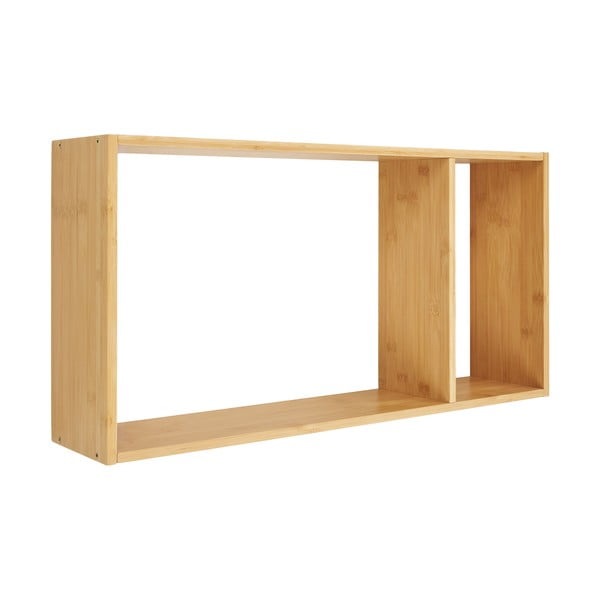 Wielopoziomowa bambusowa półka w naturalnym kolorze 70 cm Ember – House Nordic-image-1