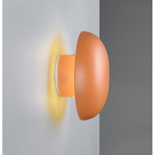 Pomarańczowy kinkiet LED na USB Davey – Reality-image-1