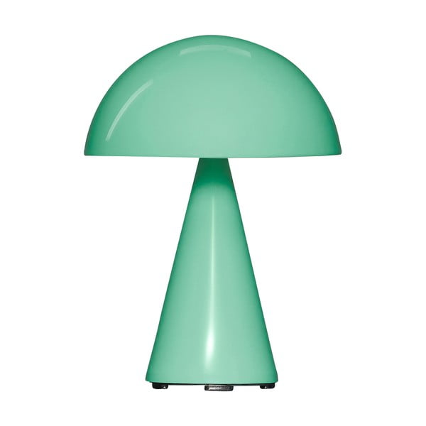 Miętowa lampa stołowa LED ze ściemniaczem (wysokość 20 cm) Mush – Hübsch