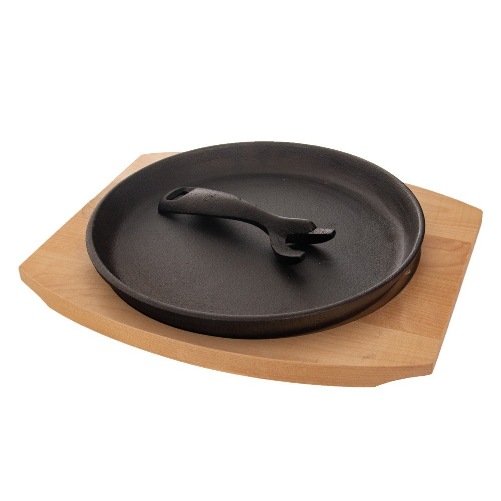 Żeliwna patelnia do grillowania z odpinaną rączką ø 22 cm LITINA – Orion (zdjęcie 4)