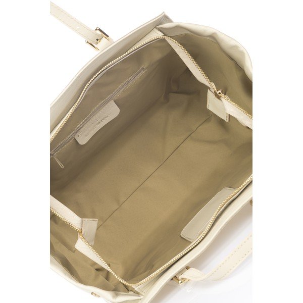 Torebka skórzana Bravisa, bílá-image-3