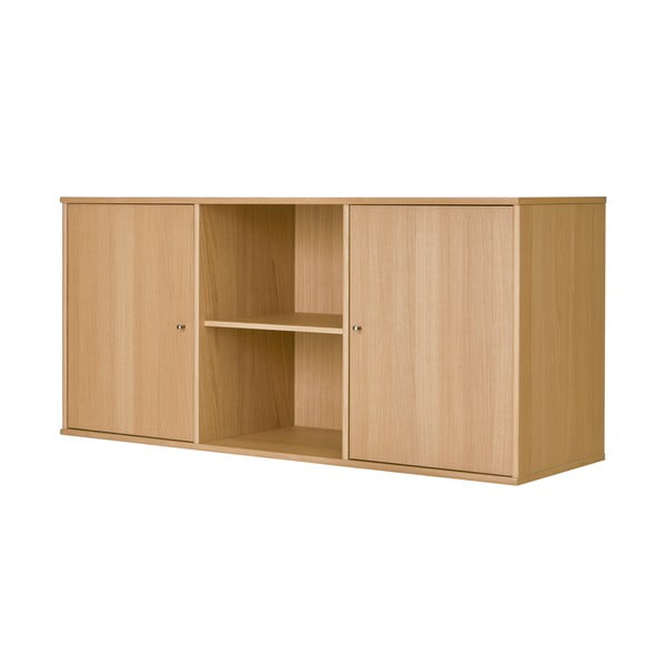 Niska komoda wisząca w dekorze dębu 133x61 cm Mistral – Hammel Furniture-image-2