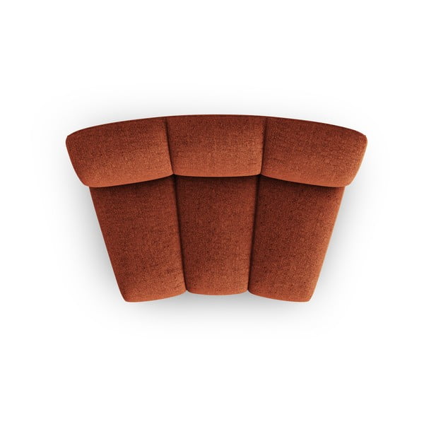 Ceglasty moduł sofy (moduł środkowy) Lupine – Micadoni Home-image-2