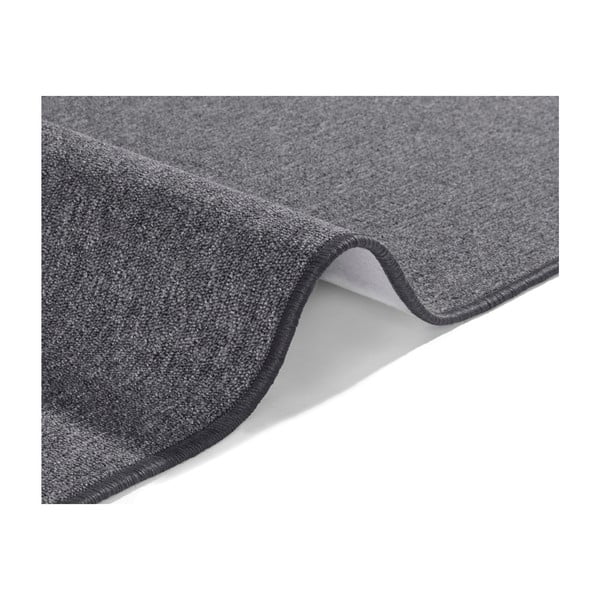 Grafitowy chodnik BT Carpet Casual, 80x200 cm-image-1