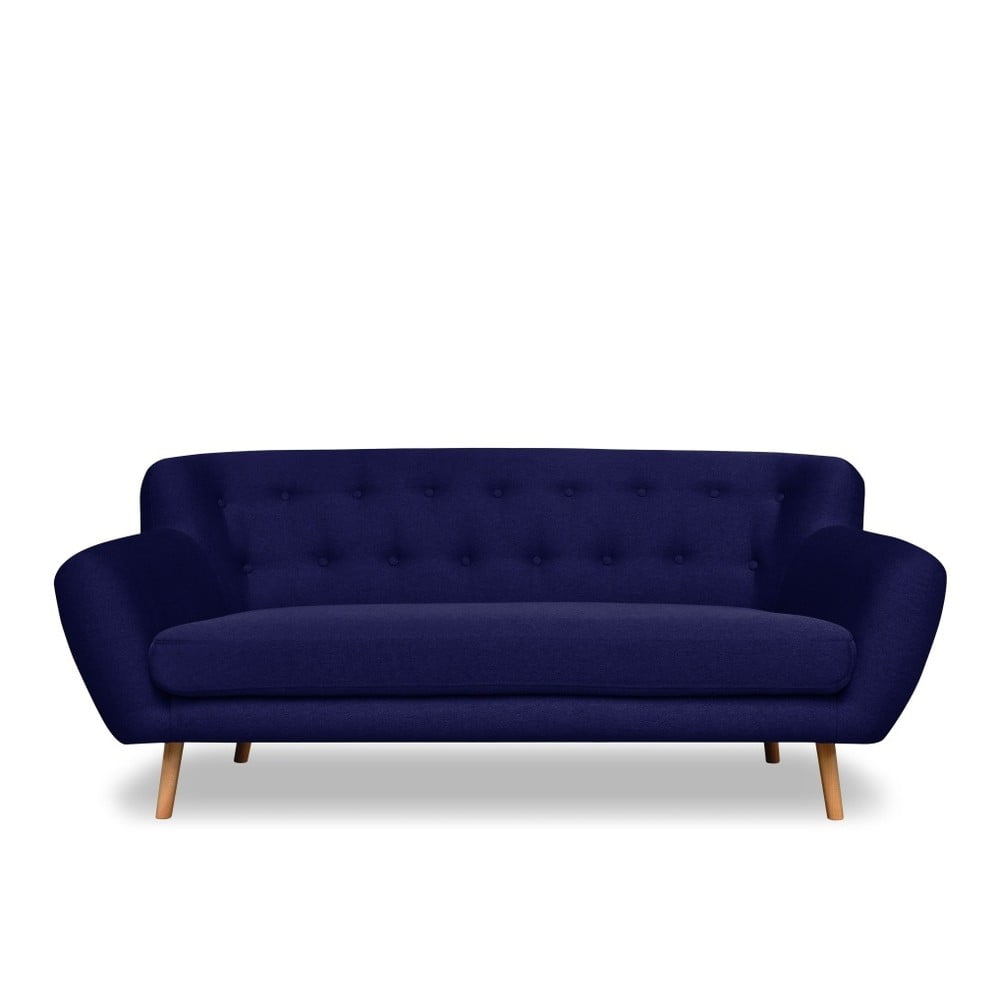 Granatowa sofa Cosmopolitan design London, 192 cm