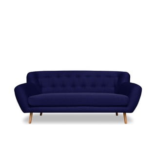 Granatowa sofa Cosmopolitan design London, 192 cm