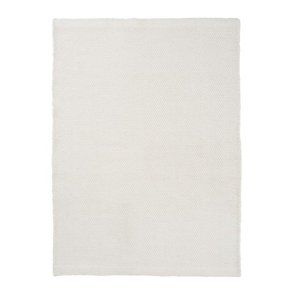 Wełniany dywan Bombay White, 160x230 cm