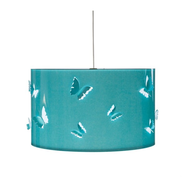 Turkusowa lampa wisząca Creative Lightings Butterfly