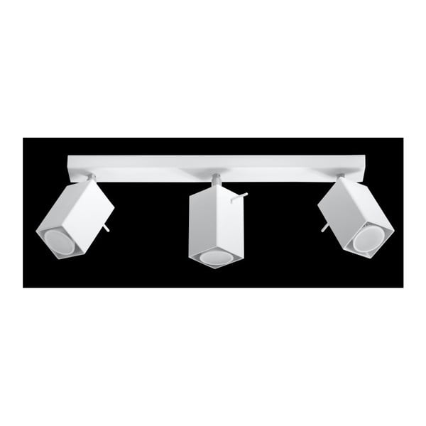 Biała lampa sufitowa Sollux Toscana 3-image-2