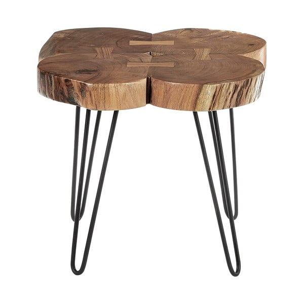 Stolik z blatem z drewna akacjowego 50x50 cm Nandri – Premier Housewares