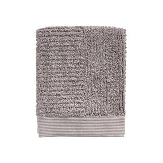 Szary bawełniany ręcznik 70x50 cm Classic − Zone