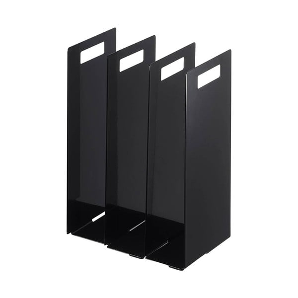 Czarne metalowe stojaki na ręczniki 2 szt. Tower – YAMAZAKI