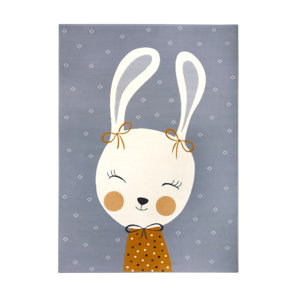 Szary dywan dziecięcy 220x160 cm Bunny Polly – Hanse Home