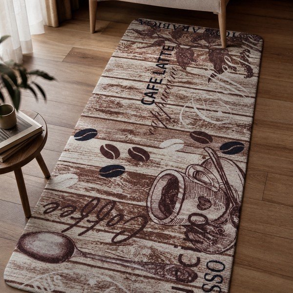 Brązowy chodnik kuchenny Hanse Home Delicious Coffee, 67x180 cm-image-1