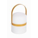 Biała lampa zewnętrzna Kave Home Janvir, wys. 16 cm