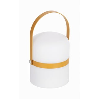 Biała lampa zewnętrzna Kave Home Janvir, wys. 16 cm