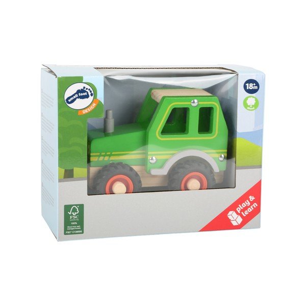 Dziecięcy drewniany traktor Legler Tractor-image-3