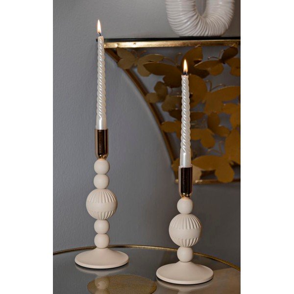 Metalowe świeczniki zestaw 2 szt. Aster – Mauro Ferretti-image-1