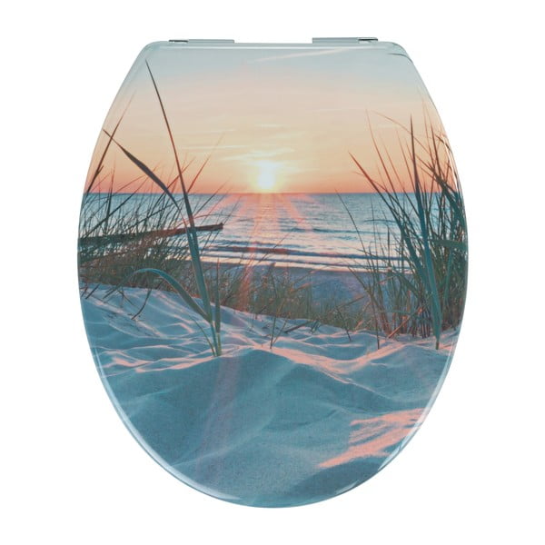 Deska sedesowa wolnoopadająca 37,5 x 45 cm Sunset – Allstar