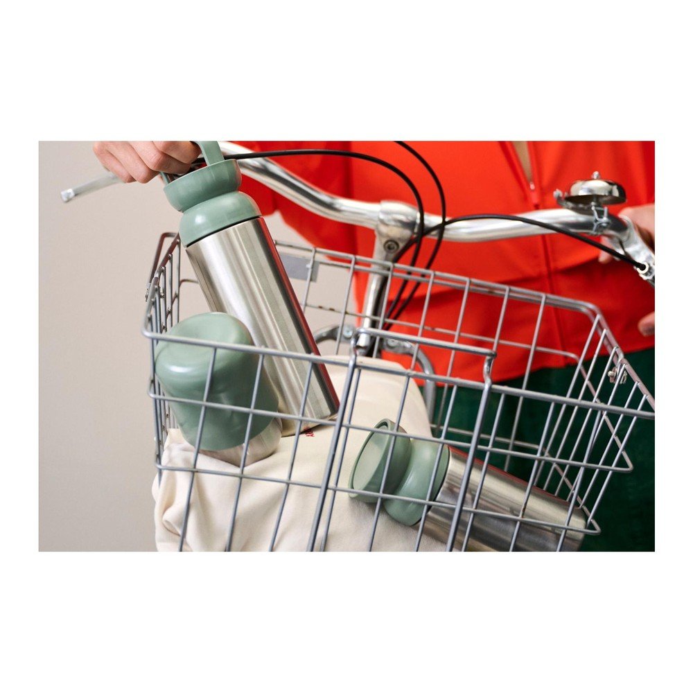 Kubek termiczny ze stali nierdzewnej w kolorze srebra/szałwiowy 350 ml Ellipse – Mepal (zdjęcie 5)