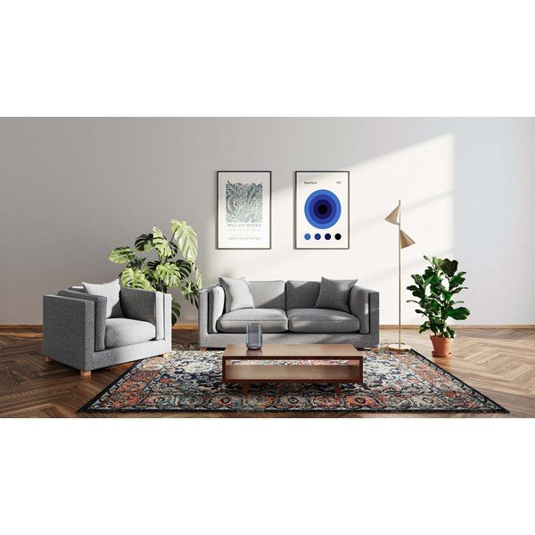 Szara sofa 235 cm Pomo – Ame Yens-image-1