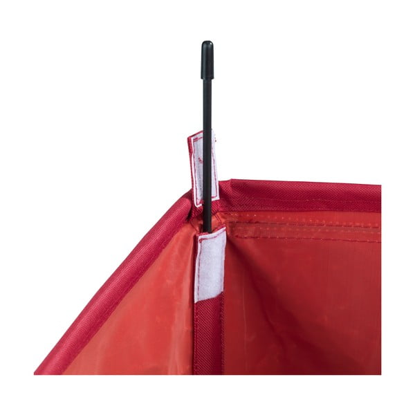 Czerwony potrójny kosz na pranie Wenko Trivo, 117,6 l-image-4