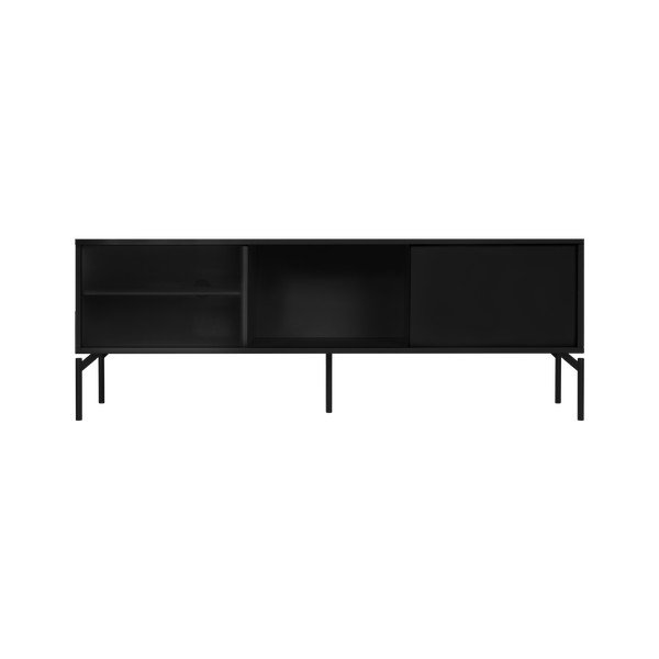 Czarna szafka pod TV 160x60x42 cm Met – noo.ma-image-2