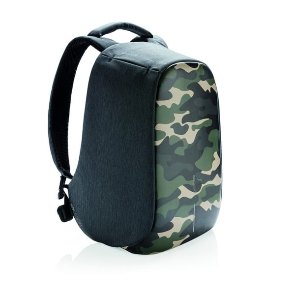 Plecak antykradzieżowy z zielonymi detalami unisex XD Design Camouflage