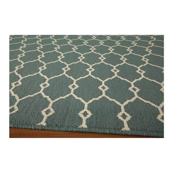 Niebieski dywan Nourison Baja Cuzco, 290x201 cm-image-1