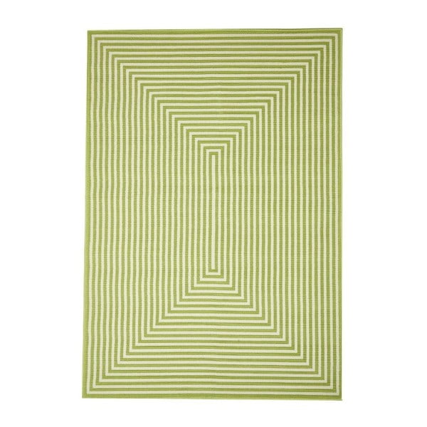 Zielony dywan odpowiedni na zewnątrz Floorita Braid, 200x285 cm