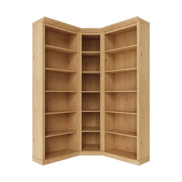 Regał z litego drewna sosnowego w jasnym naturalnym kolorze 85x219x56 cm Anita – Støraa-image-4