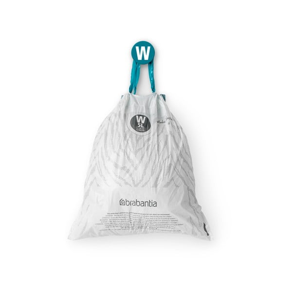 Worki na śmieci zestaw 40 szt. 5 l PerfectFit W – Brabantia-image-2