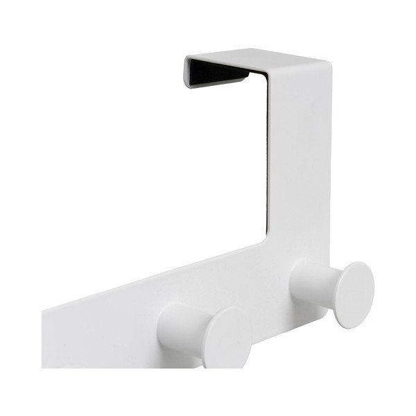 Biało-czarny metalowy wieszak na drzwi 35 cm – Casa Selección-image-3