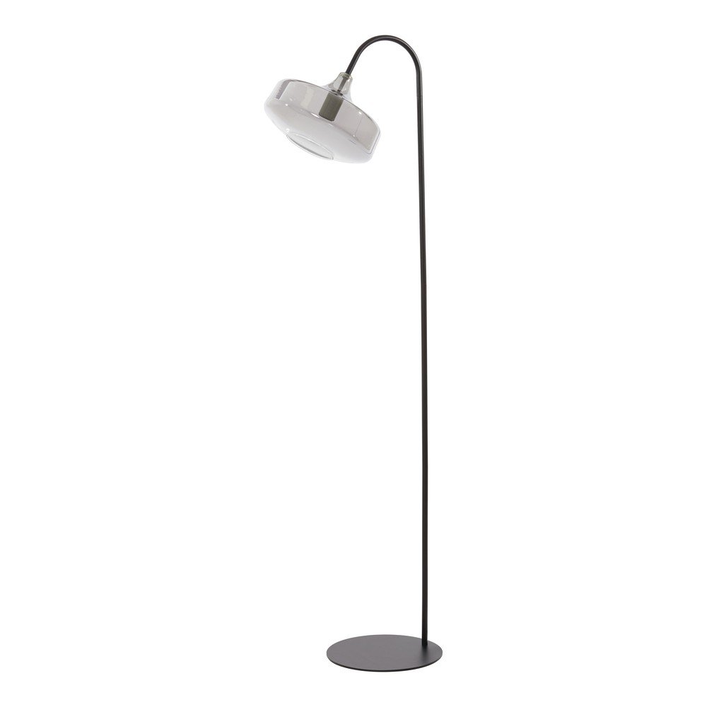 Czarna lampa stojąca (wysokość 160 cm) Solna – Light & Living
