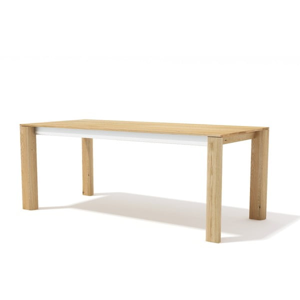 Rozkładany stół z litego drewna dębowego Javorina Exte, 240+90 cm