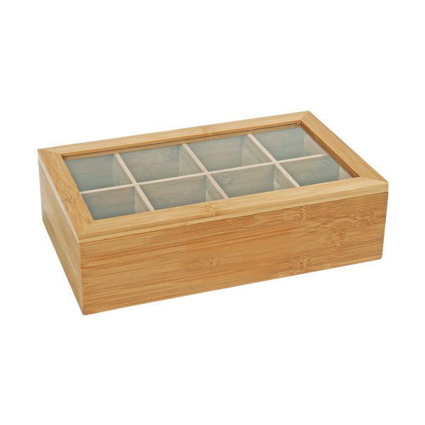 Bambusowe pudełko na herbatę Amica
