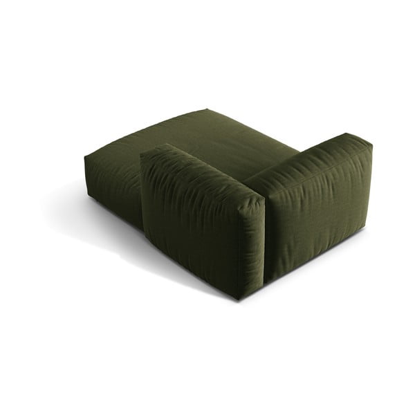 Zielony moduł sofy (prawostronny) Martina – Micadoni Home-image-2