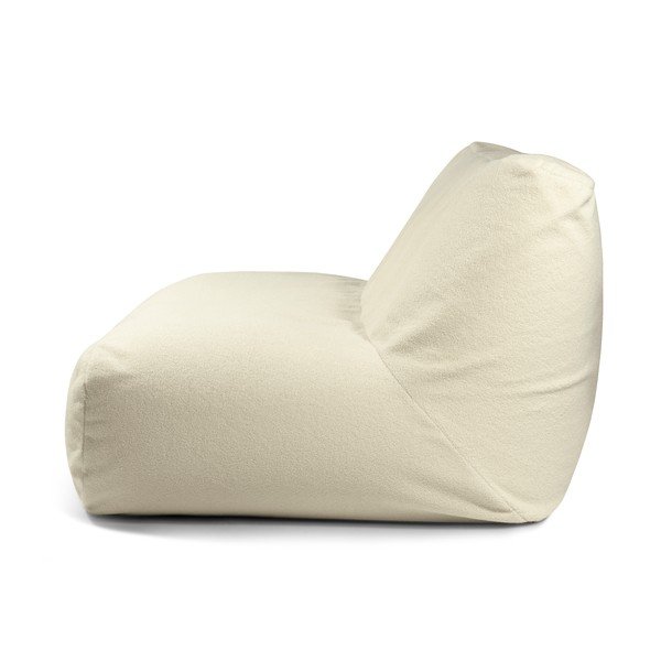 Kremowy worek do siedzenia z materiału bouclé Sofa Tube 160 – SLOWDOWN-image-3