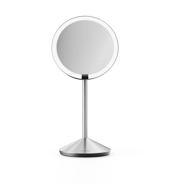 Lustro z oświetleniem/powiększające (powiększenie 5x) kosmetyczne ø 12 cm – simplehuman