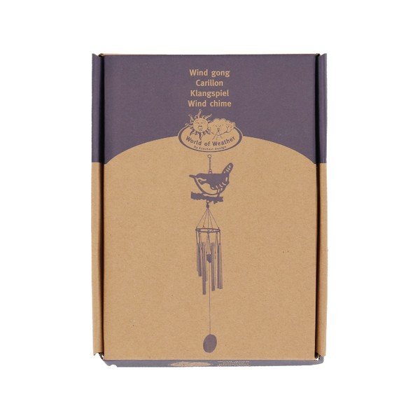 Komplet 3 wiszących dzwonków w kształcie ptaszków Esschert Design-image-2