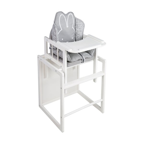 Szara wkładka do krzesełka do karmienia Miffy – Roba-image-1