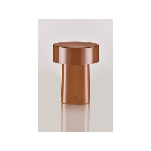 Koniakowa plastikowa lampa stołowa LED (wysokość 18 cm) Oblong – Zone-image-3