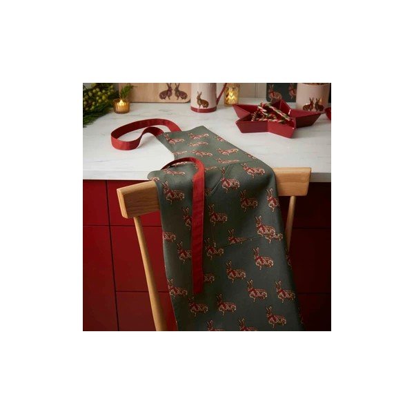 Bawełniany fartuch Heritage Hare – Cooksmart ®-image-1