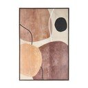 Obraz drukowany na płótnie z ręcznie malowanymi elementami z ramą w zestawie 83x123 cm Gallery – Bizzotto