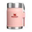 Brzoskwiniowy termos na jedzenie ze stali nierdzewnej 400 ml Legendary Food Jar + Spork Peach Rose – Stanley